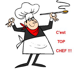 Défi Top Chef lettre «C»